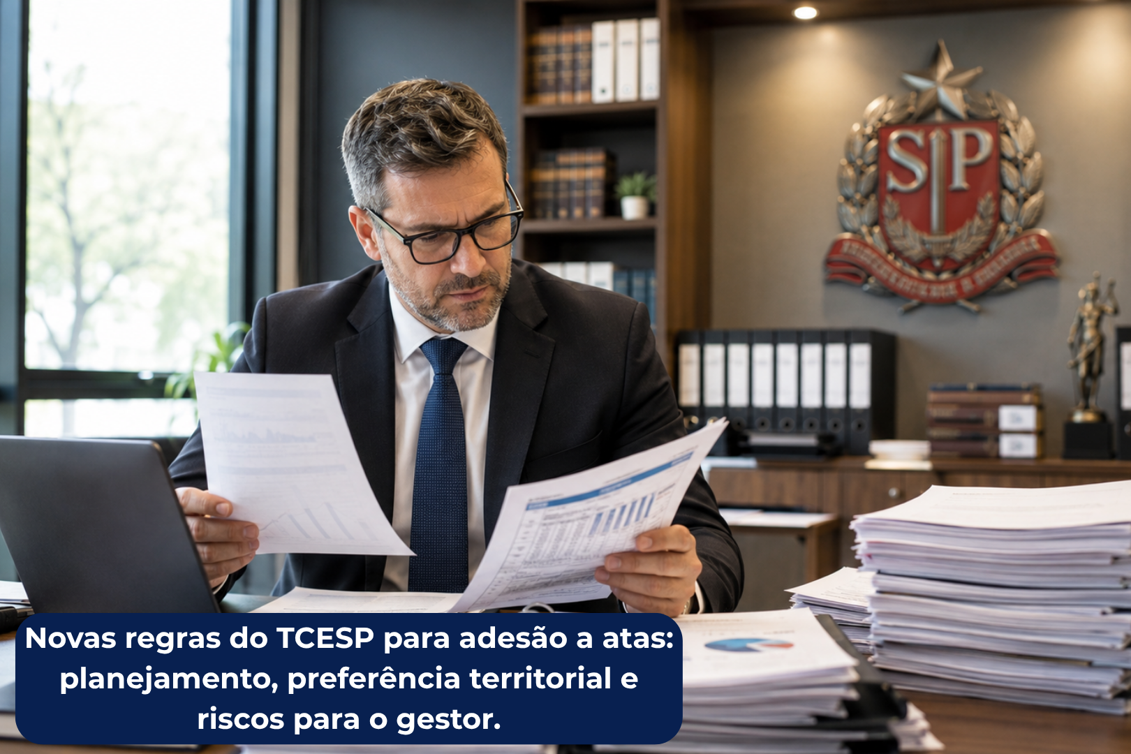 Novas regras do TCESP para adesão a atas: planejamento, preferência territorial e riscos para o gestor.