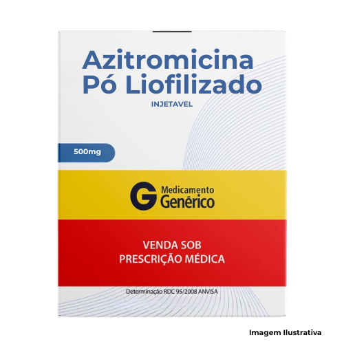 Azitromicina 500mg Pó Liofilizado Solução Injetavél - Portal de Adesões