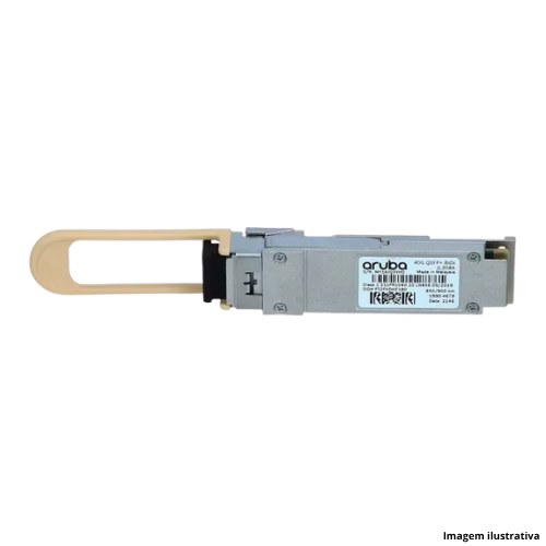 Transceiver HPE Aruba JL308A 40G QSFP+ SR 150M Multimodo - Portal de Adesões