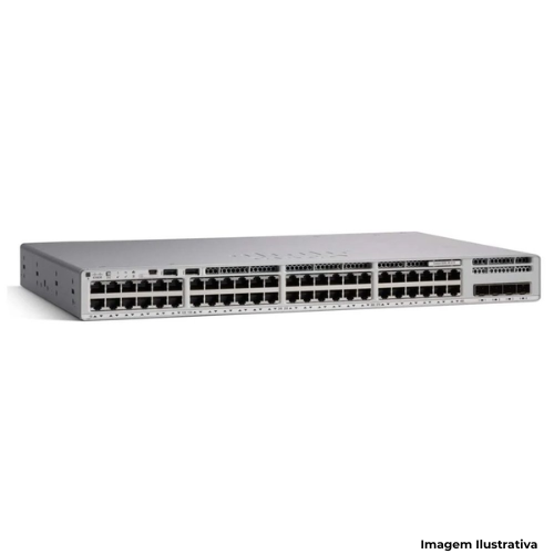 Switch Cisco Catalyst C9200-48P-E 48 Portas Gigabit Ethernet PoE+ - Portal de Adesões