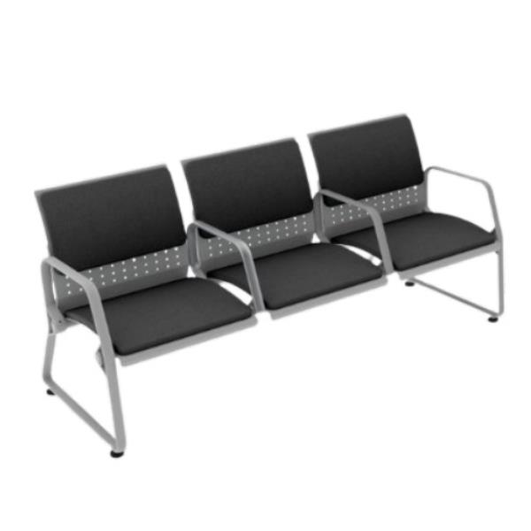 Cadeira Longarina 3 Assentos