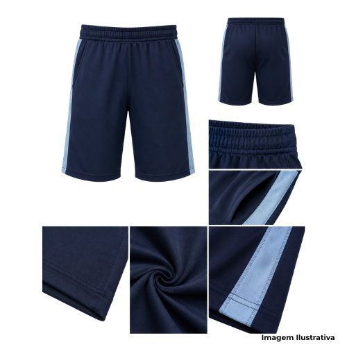 Bermuda Helanca Uniforme Escolar - Portal de Adesões