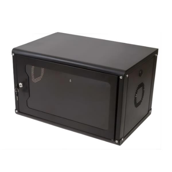 Mini Rack De Parede ELLOS 6U 19Pol x 470mm