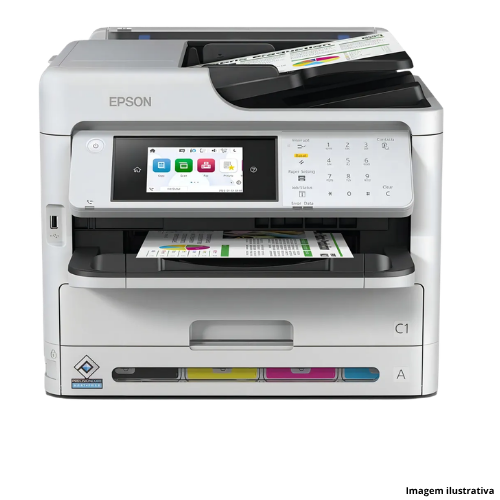 Outsourcing Impressora Multifuncional Policromática Epson Work Force C5891 - Portal de Adesões