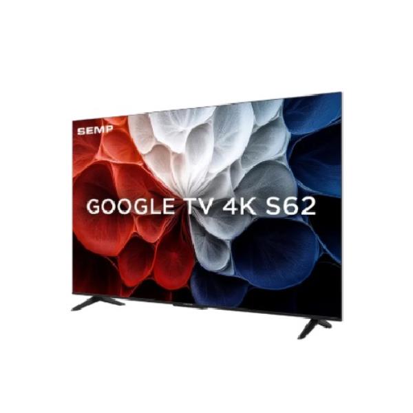 Televisor TCL Semp 55S62: Smart TV 55”| Ultra HD 4K| Comando De Voz| Google TV| Wifi| Bluetooth| HDMI| USB