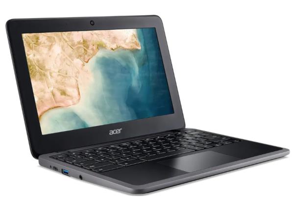 Chromebook Acer C733T-C1YK: Processador Celeron| 4GB RAM| 32GB eMMC| Tela 11,6"| Webcam| Garantia 1 Ano
