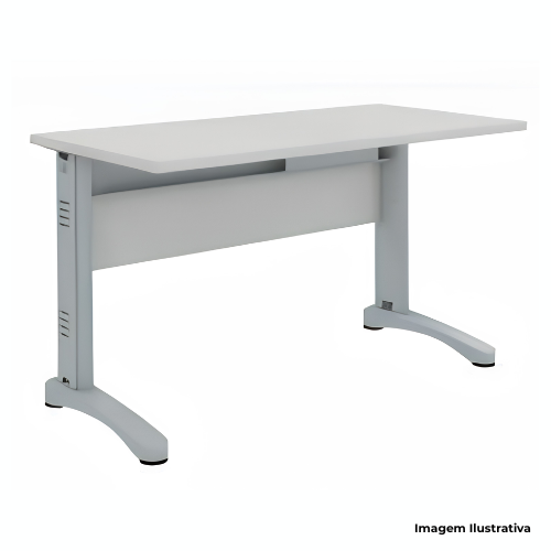 Mesa Escritório Fortline Retangular 135x60x74cm Genius 79135 - Portal de Adesões