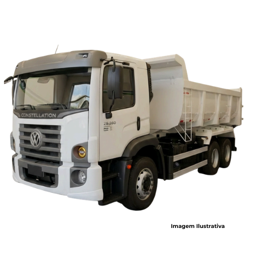 Veículo Caminhão Volkswagen Constellation 26.260 6x4 Caçamba 2026 - Portal de Adesões