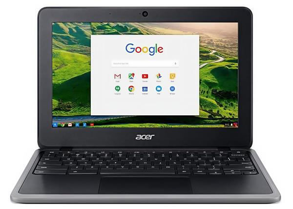 Chromebook Acer C733T-C1YK: Processador Celeron| 4GB RAM| 32GB eMMC| Tela 11,6"| Webcam| Garantia 1 Ano