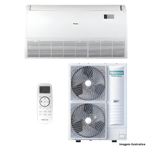 Ar-Condicionado Hisense Inverter AUV60TR6RNCAE.AUW60T6RNC: 55.000 BTUs| Piso/Teto| Split Inverter| Ciclo Frio - Portal de Adesões