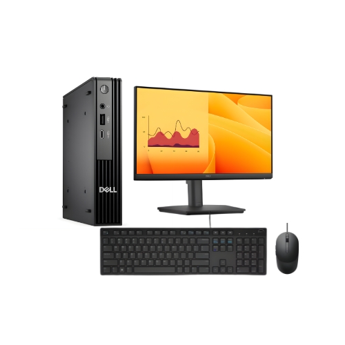 Computador Desktop Dell Pro Micro QCM1250: Processador i5| 8GB RAM| 512GB SSD| Acompanha Monitor 21,5"| Garantia 3 Anos On-Site