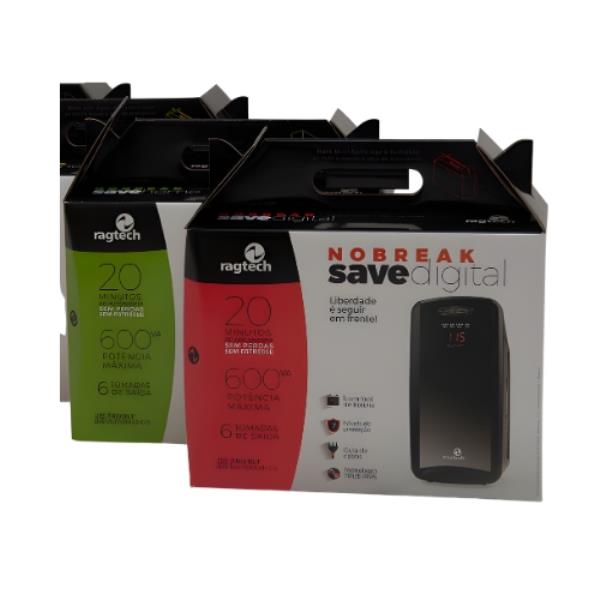 Nobreak Ragtech New Save Home 600VA