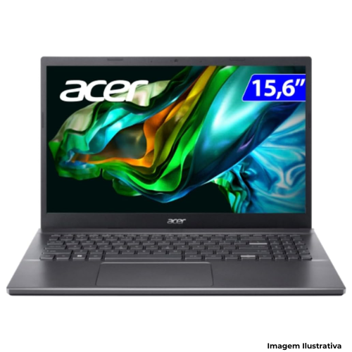 Notebook Acer Aspire 5 A515-57: Processador i5| 16Gb RAM | 512Gb SSD| Tela 15,6"| Garantia de 4 Anos - Portal de Adesões