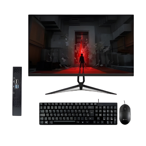 Computador Desktop Bellagio BeLeno Mini PC B3Z: Processador i3| 8GB RAM| 240GB SSD + HD 2TB| Intel UHD Graphics| Acompanha Monitor 19"| Garantia 1 Ano On-Site