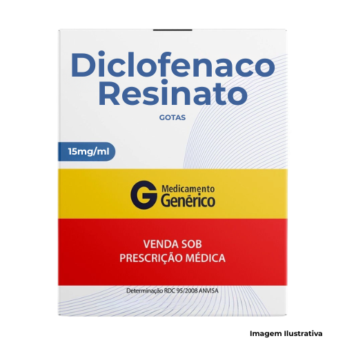 Diclofenaco Resinato 15mg/ml Gotas 20ml - Portal de Adesões