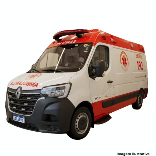 Veículo Renault Master L2H2 Ambulância - Unidade Movel de Saúde 192 - SAMU - Portal de Adesões