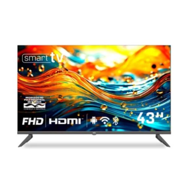 Televisor HQ Smart HQTV43: Smart TV 43"| Led HD| Android TV| Wi-fi| Bluetooth| HDMI| USB