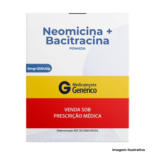 Neomicina 5mg/g + Bacitracina 250UI/g 10g - Portal de Adesões