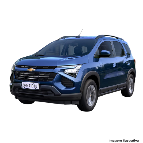 Veículo Minivan Chevrolet Spin LTZ 1.8 Flex AT 7 Lugares