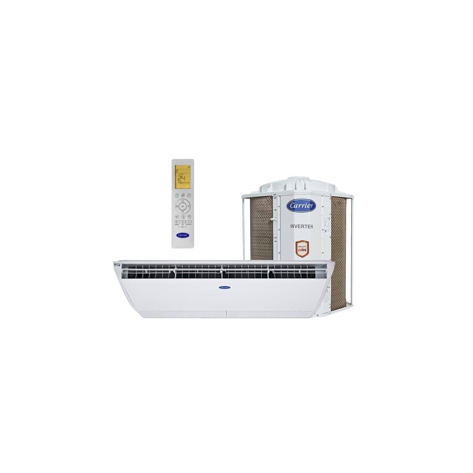 Ar-Condicionado Midea Carrier Xpower Inverter Connect 42ZQVE48C5.38CQVE48515MC: 48.000Btus| Split Inverter| Ciclo Quente/Frio - Portal de Adesões
