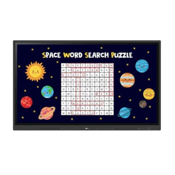 Tela Interativa LG 55TR3DK-BM: Memória 8GB| Armazenamento 64GB| Processador Quad-Core ARM Cortex-A55| Garantia De 36 Meses