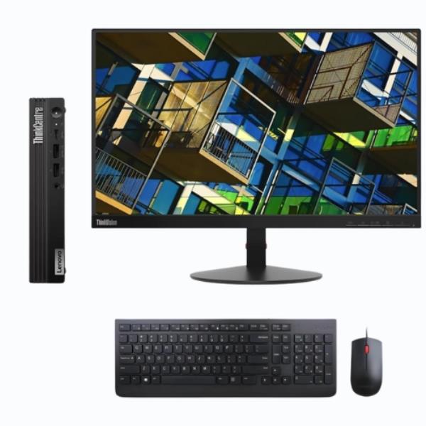 Locação De Computador Desktop Lenovo ThinkCentre M75Q Gen5: Processador AMD Ryzen| 16GB RAM| 512GB SSD| Monitor 23,8"| Garantia 1 Ano On-Site