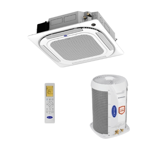 Ar-Condicionado Carrier Inverter 40KVQA22C5.38TVQA22515MC: 23.000 BTUs| Split Cassete| Ciclo Quente/Frio