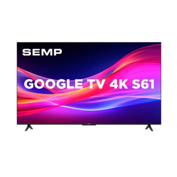 Televisor TCL Semp 55S62: Smart TV 55”| Ultra HD 4K| Comando De Voz| Google TV| Wifi| Bluetooth| HDMI| USB