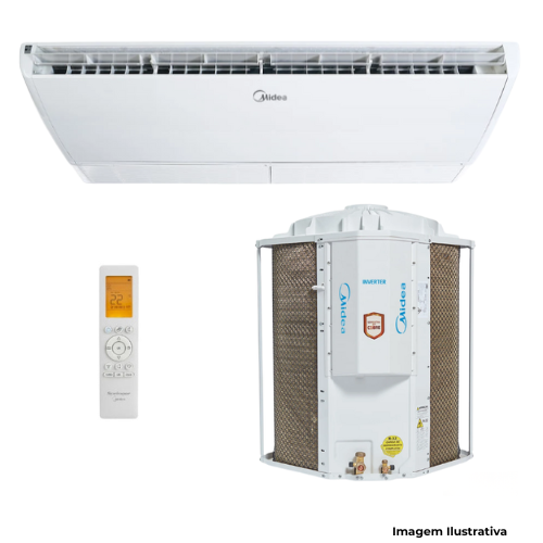 Ar-Condicionado Midea Inverter Conect 42ZQVE36M5.38CCVE36515MM: 36.000 Btus| Split Inverter| Ciclo Frio