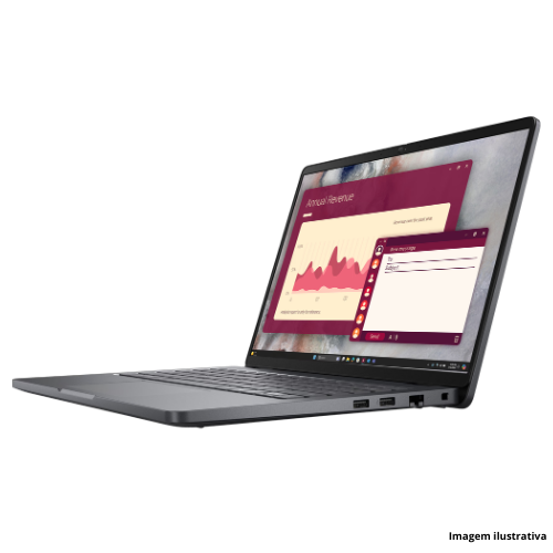 Notebook Dell Pro 14 PC14250: Processador Ultra 5| 16GB RAM| 512GB SSD| Tela 14"| Webcam| Grantia 4 Anos On-Site