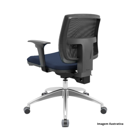 Cadeira Plaxmetal Brizza Executiva Tela