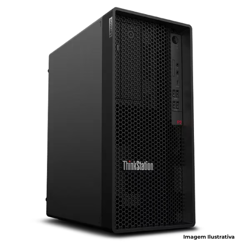 Workstation Lenovo Thinkstation P2 Gen 2: Processador Ultra 7| 32GB RAM| 512GB SSD| NVIDIA RTX| Garantia 3 Anos On-Site