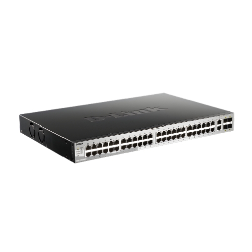 Switch D-Link DGS-3130-54TS 48 Portas Gigabit Com 6 Portas 10G SFP+. 48 Portas GE RJ45: Monitor 19"| Garantia 1 Ano