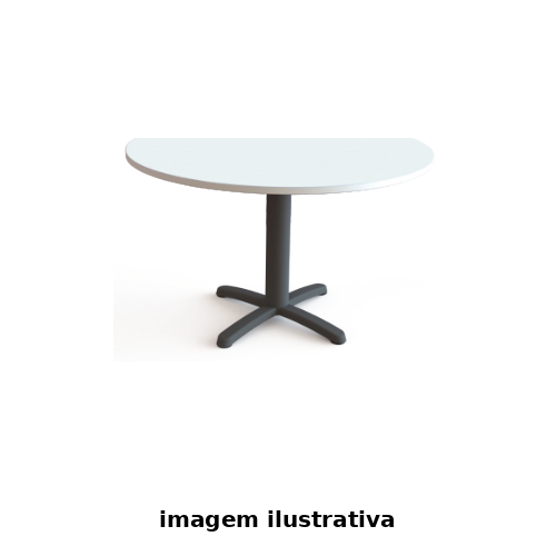 Mesa Reunião Redonda 120x74cm Genius 78220AB - Portal de Adesões