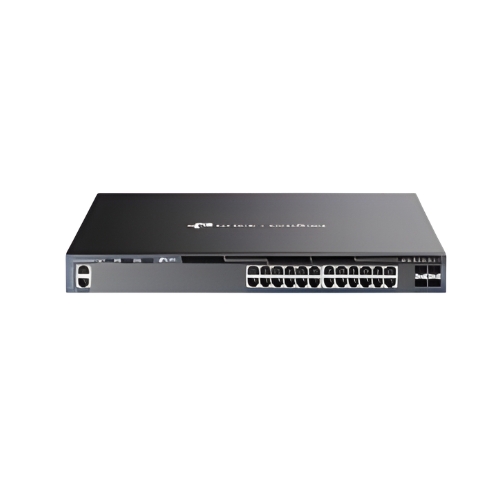 Switch De Acesso TP-Link 24 Portas PoE+ 10GBps Omada SG6428XHP Rack 1U - Portal de Adesões