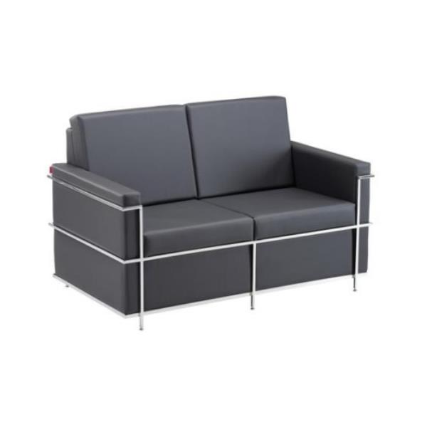 Sofá De Espera Modular Com Braços 02 Lugares - Portal de Adesões