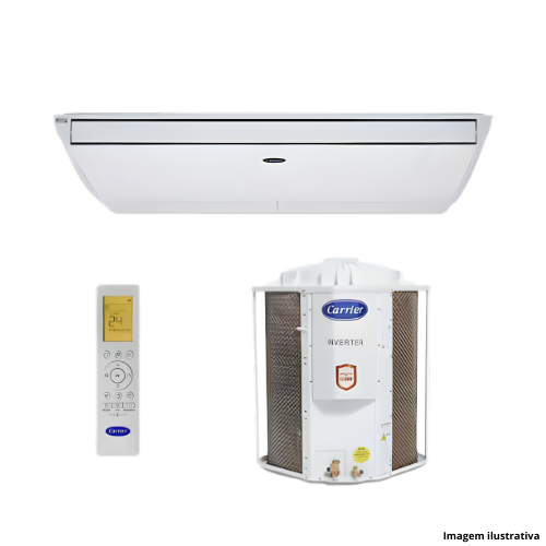 Ar-Condicionado Carrier Xpower Connect Inverter 42ZQVD36C5.38CQVD36515MC: 36.000 Btus| Split Piso Teto| Ciclo Quente/Frio - Portal de Adesões