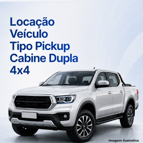 Locação Veículo Tipo Pickup Cabine Dupla 4x4 - Portal de Adesões