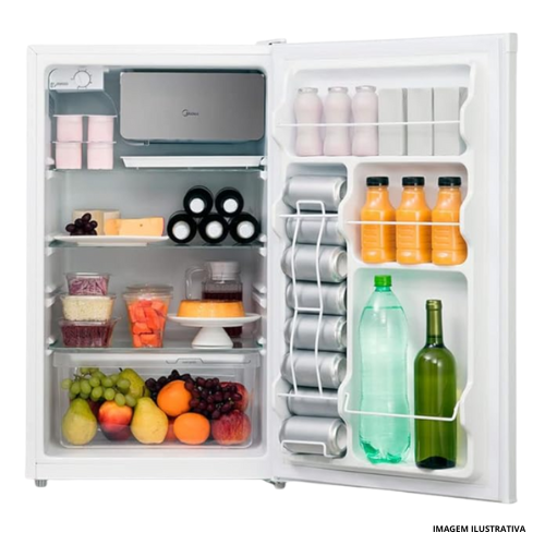Frigobar Midea Branco 124L