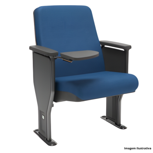 Poltrona Auditório Plaxmetal Esibire AL210-A-PR