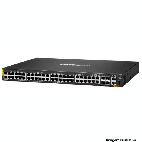 Switch HPE Aruba Networking CX 6200 48G Class-4 PoE 4SFP+ 740W JL728B + Suporte Foundation Care 8x5NBD 1 Ano - Portal de Adesões
