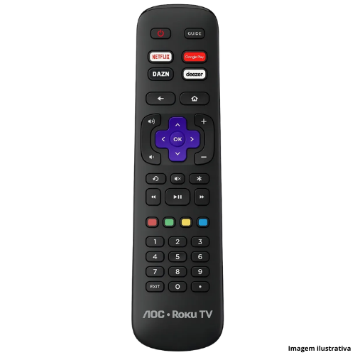 Televisor AOC Rocku TV 32S5195/78G: Smart TV 32"| UH LED| Roku TV| Wi-fi| Bluetooth| HDMI| USB