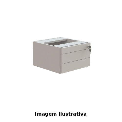Gaveteiro Fixo 2 Gavetas 30x40x25cm JT010/30 - Portal de Adesões