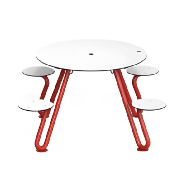 Conjunto Banco/Mesa Zoid SF