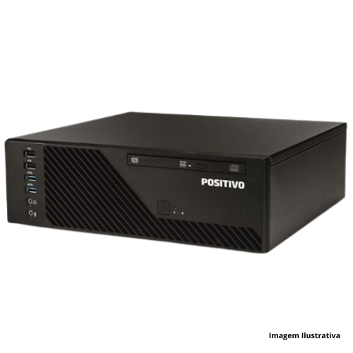 Computador Desktop Positivo Master D3500 SFF: Processador i7| 96GB RAM| 1TB SSD| Monitor 23,8"| Garantia 5 Anos On-Site