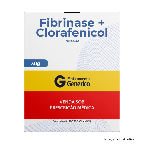 Fibrinase Com Clorafenicol 30g - Portal de Adesões