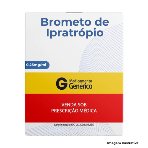 Brometo de Ipratrópio 0,25mg/ml Solução Para Inalação 20ml - Portal de Adesões