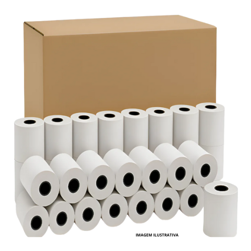 Bobina Papel Térmico 80mmx40m