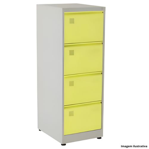 Arquivo Aço Marzo Vitorino 4 Gavetas 1350x670x470mm - Portal de Adesões
