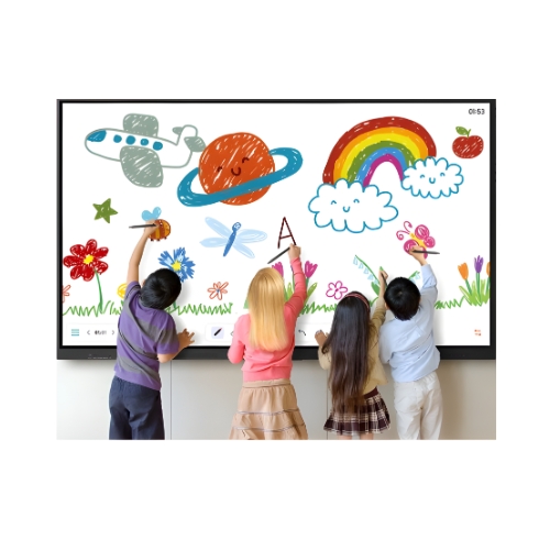 Tela Interativa Samsung WA75F: Tela 75"| Memória 8GB| Armazenamento 64GB| Processador Octacore| Garantia De 12 Meses